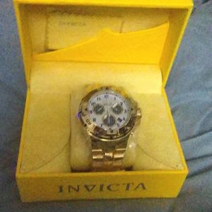 Brand New Invicta watch, Gold plated